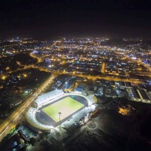 Port Moresby Aerial View over stadium