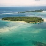 Lola Island from the air. Zipolo Habu Eco Resort Western Province Solomon Islands