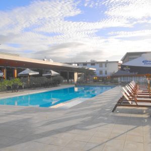 Coral Sea Resort Pool - Solomon Island Holidays